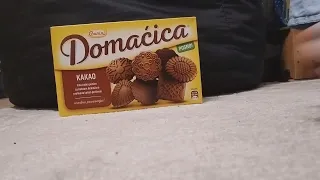 Domacica Chcolate Cookies Satisfying Unboxing ASMR