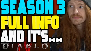 Diablo 4 Season 3 Full Update Patch Notes News And Opinion