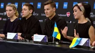 ESCKAZ in Copenhagen: Mariya Yaremchuk (Ukraine) press-conference