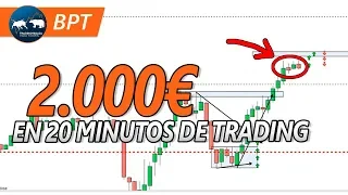 Trading en vivo: ¡2000€ de ganancias operando Dax!