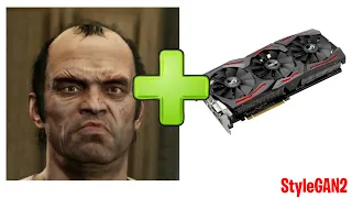 StyleGAN2 + Trevor Philips