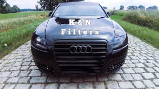 Tuning Audi Testujemy Filtr K&N Dzwięk 2.7 TDI A6 V6 RS Kanał Motywacyjny Krzysztof Jurgens PL.