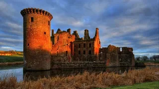 Caerlaverock castle in Dumfries in Scotland part:1, พาชมปราสาทคาราวารอ๊คต์สวยโอ่อ่า