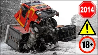 CRAZY Truck Crashes, Truck Accidents compilation - Part 4