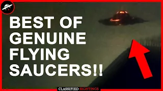 (BEST UFO COMPILATION OF REAL FLYING SAUCERS) UFO Sightings | UFO Encounters | UFO Footage UAP EP.47