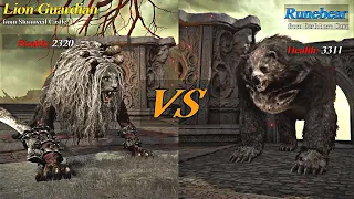 Runebear [BOSS] vs Lion Guardian [From Stormveil] | Elden Ring NPC Battle #7