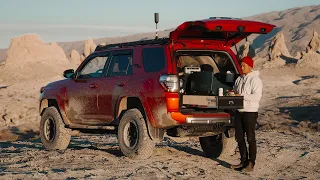 Happy New Year | Solo Camping & Cooking in The Desert | Living Out of my 4Runner