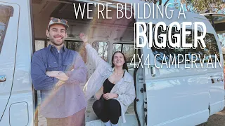 4X4 COMMUTER BUILD Ep. 1 | We're building another 4WD camper van and this time it's bigger!