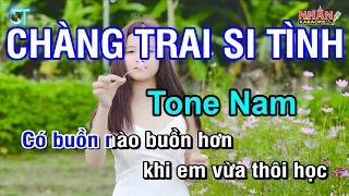 Có Buồn Nào Buồn Hơn (Karaoke Beat) - Tone Nam  | Chàng Trai Si Tình Karaoke | Nhan KTV