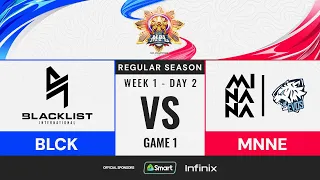 MPL PH S13 - W1D2 - BLCK vs MNNE - GAME 1