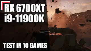 Intel Core i9-11900K + RX 6700XT — Test in 10 Games! [1080p, 1440p, 4K]