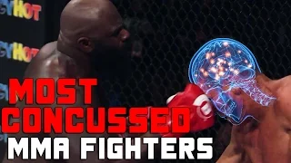 Most Concussed Fighters In MMA