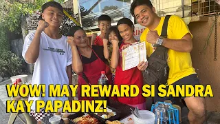 SANDRA" WOW ANG GALING NAMAN! CLASS ACHIEVER! MAY REWARD KAY PAPADINZ!