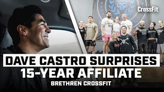 Dave Castro Surprises 15-Year Affiliate Brethren CrossFit