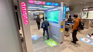 Самый передовой железнодорожный вокзал Японии | Билетные ворота с распознаванием лиц в работе