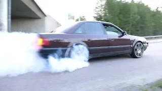 Audi S4 C4 Dyno and some fun!!