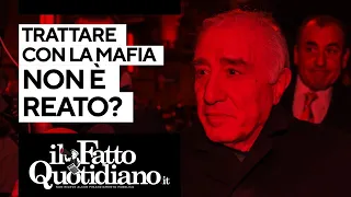 Trattare con la mafia non è reato?