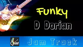 Funky D Dorian Groove Jam // Backing Track