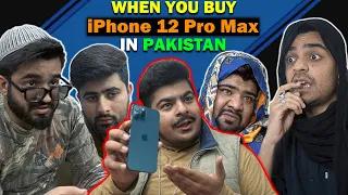 WHEN YOU BUY iPhone 12 Pro Max IN PAKISTAN || Unique MicroFilms || DablewTee || Comedy Skit