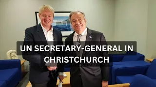 Chris Lynch interviews UN Secretary General António Guterres