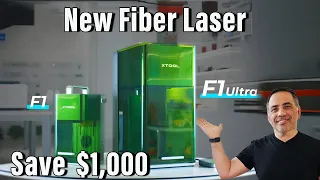 Get $1000 off the New xTool F1 Ultra 20W Fiber Laser Now!