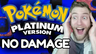 THIS CAN'T BE REAL!!! Reacting to "Can you beat Pokemon Platinum Without Taking Damage" by SmallAnt