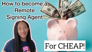 CHEAPEST way to become a Remote Online Loan Signing Agent!