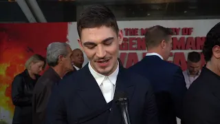 THE MINISTRY OF UNGENTLEMANLY WARFARE: Hero Fiennes Tiffin red carpet interview | ScreenSlam