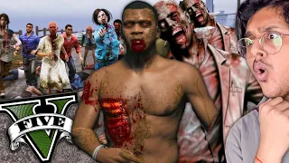 Franklin Becomes ZOMBIE in GTA 5