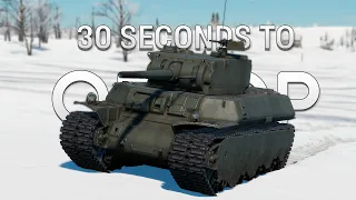 30+1-ти секундный обзор T1E1 в War Thunder #warthunder