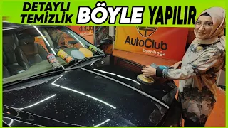 Oto Temizlik Böyle Yapılır 👉 Buharlı Oto Temizliği 👉 AutoClub Detaylı Temizlik