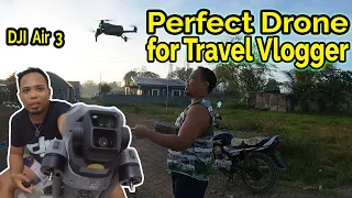 Unboxing Our New Drone DJI Air 3 (BISAYA VERSION) | Flight Test