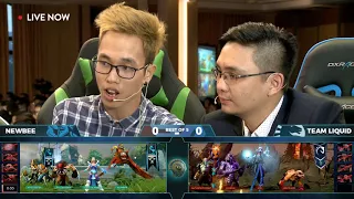 The International 7 | Grand Final | Newbee vs Team Liquid | Game 1 | Caster: Mimosa, Jay