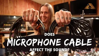 Does microphone cable affect the sound?
