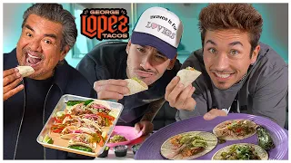 Eating At George Lopez's Taco Restaurant... (SURPRISINGLY delicious?!)