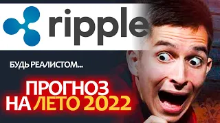 Самый реальный прогноз цены XRP на лето 2022. Ripple - давайте быть реалистами...