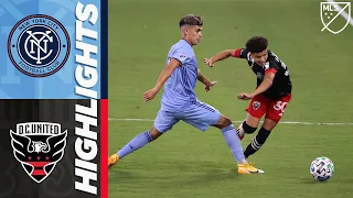 D.C. United vs. New York City FC | September 6, 2020 | MLS Highlights