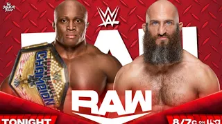 Bobby Lashley vs Ciampa - United States Championship Full Match | WWE Raw Highlights Today