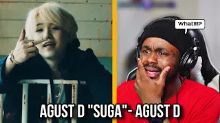 BTS RAP LINE IS CRAZY | Agust D "Suga" - Agust D (MV + Lyrics) **REACTION**