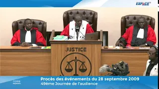 🔴 Procès du 28 Septembre - Audience du 14 Février 2023 - J49 (2ème Partie) • ESPACE TV GUINEE