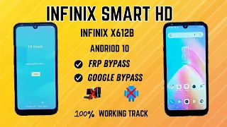 Infinix Smart Hd 2021 frp bypass Without PC || Infinix X612B Google Account Remove