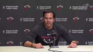 Erik Spoelstra Postgame Interview / Heat vs Hornets / Jan 27