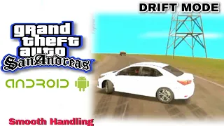 How to Get Smooth Handling Drift Mode in Gta San Andrs Android Game | Just By Replacing File |