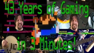 43 Years of Video Games In Less than 3 Minutes!