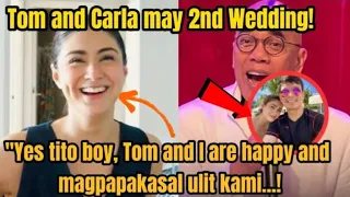 TOM rodriguez and CARLA abellana isinapubliko na ang 2nd WEDDING nila!