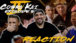 Cobra Kai Season 4 Episode 5 'Match Point' REACTION!!