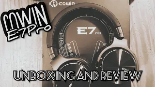 Cowin E7Pro Bluetooth Noise Cancelling Headphones #productreviews