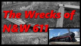 Queen of Steam's TWO Accidents 🚂 The Tug River and Dismal Swamp Derailments 🚂 History in the Dark