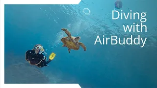 Diving with AirBuddy