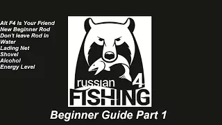 Russian Fishing 4, English Beginner Guide Part 1, Tips And Tricks